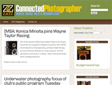 Tablet Screenshot of connectedphotographer.com